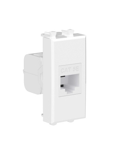 Розетка RJ-45 Avanti 1 модуль белое облако (4400661): Розетка компьютерная, без шторки модульная, кат.5е в Вологде