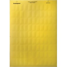 Табличка самоламинирующаяся 62х25мм, желтая (280шт) (SITFL06225Y): Табличка самоламинирующаяся, полиэстер