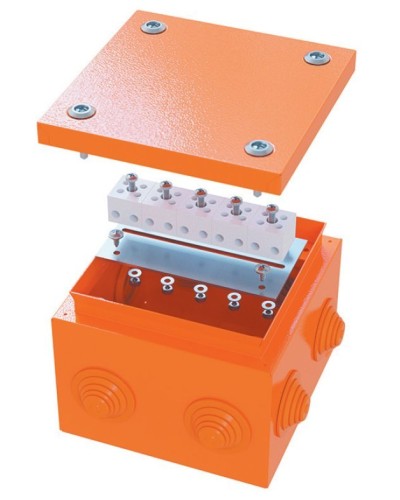 Коробка FS 150х150х80 5P (FSB30506): Коробка ответвительная огнестойкая стальная в Вологде
