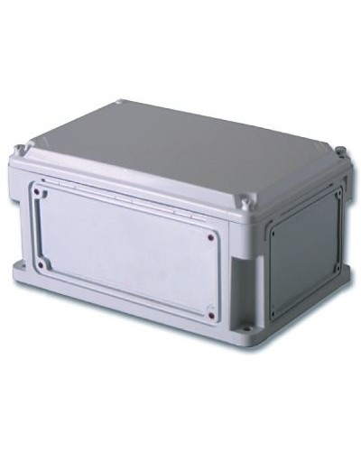 Корпус RAM box 400х200х146, высота крышки 21 мм, IP67 (542210). Корпус с фланцами и непрозрачной крышкой, без монтажной платы. ДКС в Вологде