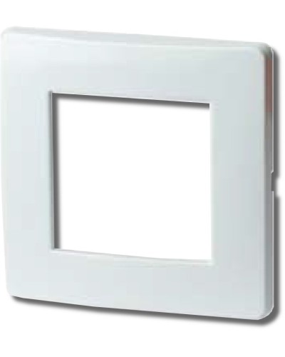 Рамка на 2 модуля (одноместная), белая (75010W): Рамка одноместная, Brava в Вологде