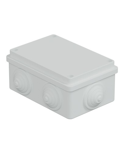 Коробка JBS120 120х80х50, 6 вых., IP55, белая (44008W-1). Коробка монтажная. Экопласт в Вологде