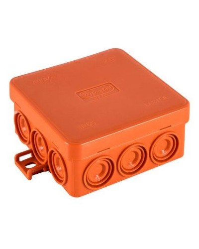 Коробка JBL085 85х85х38, 12 вых., 2P (0,15...2,5мм²) (43055HF): Коробка монтажная, огнестойкая, без галогена в Вологде