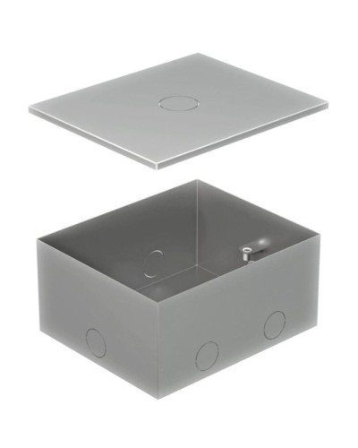 Коробка металлическая с крышкой для заливки в пол BOX/4 (70141): Коробка металлическая с крышкой для заливки в пол 159,6х133,6х75 мм, для люков 70040 в Вологде