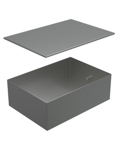 Коробка металлическая с крышкой для заливки в пол BOX/6-8 (70161): Коробка металлическая с крышкой для заливки в пол 249,6х167,6х75мм, для люков 70062, 70082 в Вологде