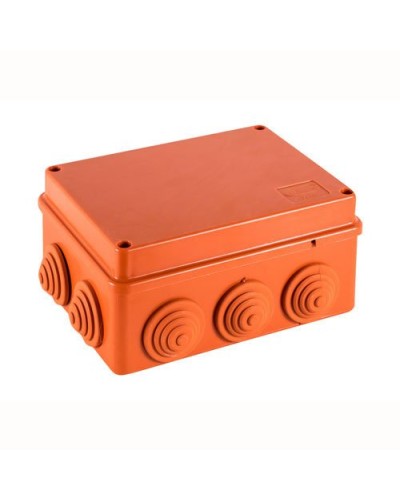 Коробка JBS150 150х110х70, 10 вых., 10P (0,15...2,5мм²) (43089HF). Коробка монтажная, огнестойкая, без галогена. Экопласт в Вологде