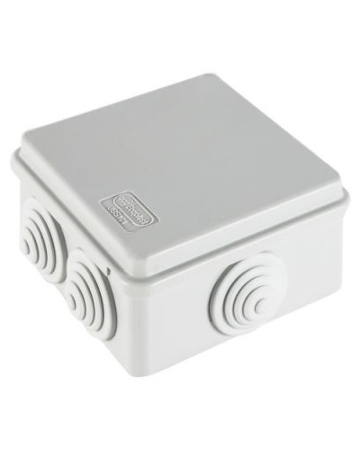 Коробка JBS101 100х100х55, 6 вых., IP55, серая (44037). Коробка монтажная. Экопласт в Вологде