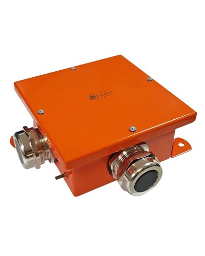 Коробка SMB120 металлическая 120х120х60, 9P (0,15-2,5 мм²) (56054). Коробка, огнестойкая. Экопласт в Вологде