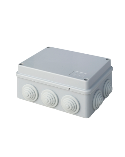Коробка JBS150 150х110х70, 10 вых., IP55, серая (44009). Коробка монтажная. Экопласт в Вологде