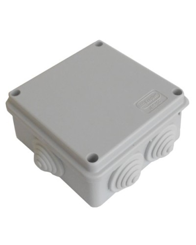 Коробка JBS100 100х100х55, 6 вых, IP55, серая (44007HF). Коробка монтажная, без галогена. Экопласт в Вологде