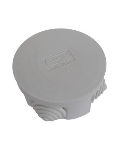 Коробка 3001 D70x36, 4 вых, IP55, серая (44001HF). Коробка монтажная. Экопласт в Вологде