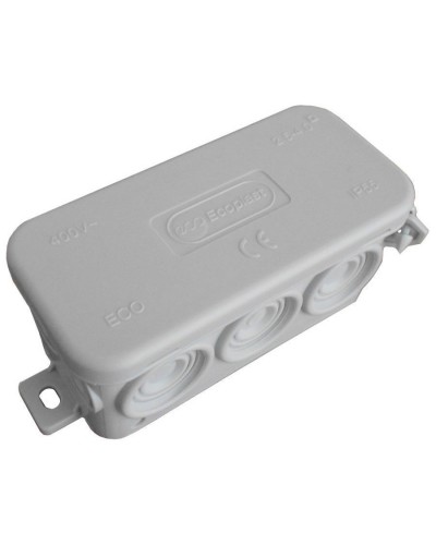 Коробка JBL090 90х42х40, 10 вых., IP55, белая (44055W-1). Коробка монтажная. Экопласт в Вологде