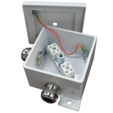 КМ-О (2к*10,0)-IP66, два ввода. Коробка монтажная огнестойкая. Гефест