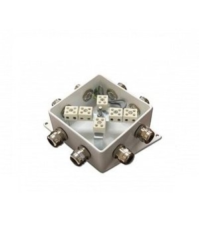КМ-О (12к*10,0)-IP66-120х120, четыре ввода: Коробка монтажная огнестойкая в Вологде
