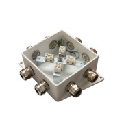 КМ-О (8к)-IP66-120х120, три ввода: Коробка монтажная огнестойкая