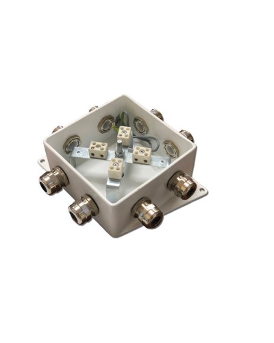 КМ-О (8к)-IP66-120х120, шесть вводов: Коробка монтажная огнестойкая в Вологде