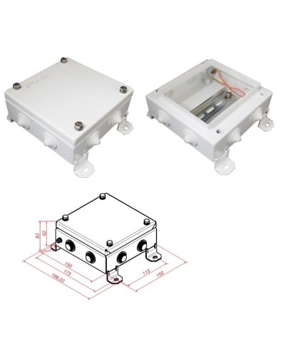 КМ IP55-1515. Коробка монтажная электротехническая. Гефест в Вологде