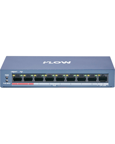 F-SW-EU209POE-V/L. Сетевой PoE коммутатор. i-FLOW в Вологде