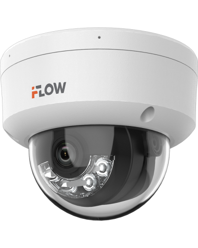F-IC-2422C2MS(2.8мм). Бюджетная IP-видеокамера купольная. i-FLOW в Вологде
