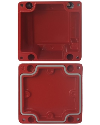 МКС Мороз, глухая, IP66/IP68, красный. Коробка коммутационная металлическая. Магнито-Контакт в Вологде