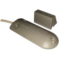 ИО 102-40 АЗП (3) (серый). Извещатель охранный точечный магнитоконтактный, кабель в металлорукаве. Магнито-Контакт