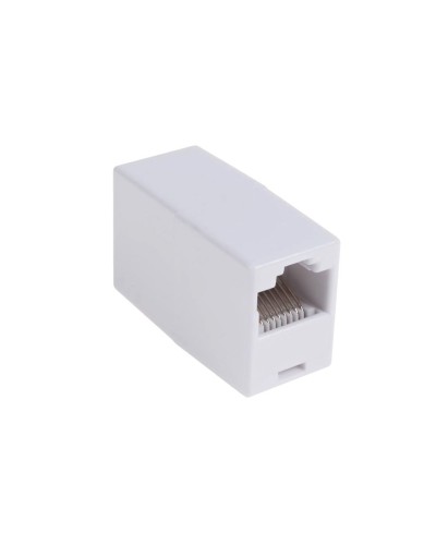 RJ-45 (розетка)-RJ-45 (розетка) (белый): Разъем распределительный в Вологде