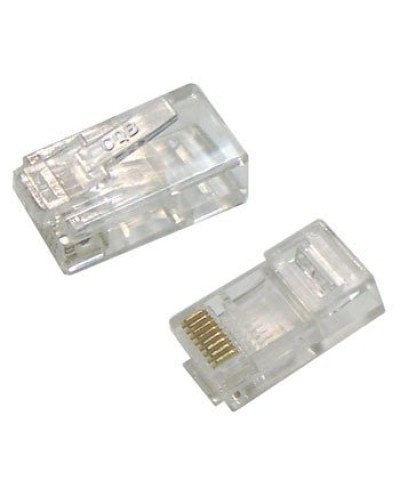 RJ-45 джек (8P8C) (100 шт). Разъем RJ-45. Прочие зарубежные в Вологде