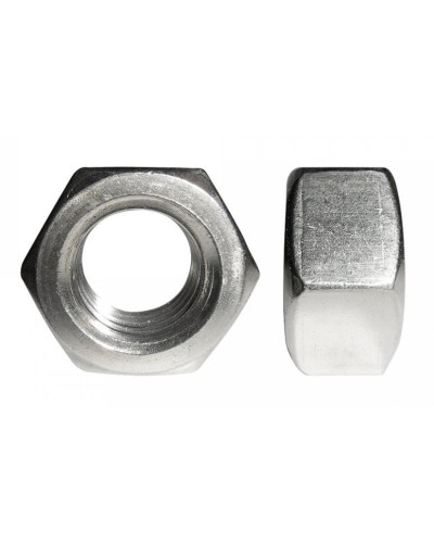 Гайка шестигранная нержавеющая (А2) M8 (DIN 934) (500 шт) (PR08.7456). Гайка шестигранная нержавеющая (А2). Промрукав в Вологде