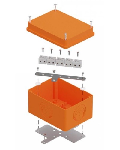 Коробка огнестойкая 150х110х90 E15-E120 для о/п (40-0351-FR6.0-10). Коробка огнестойкая для открытой установки. Промрукав в Вологде