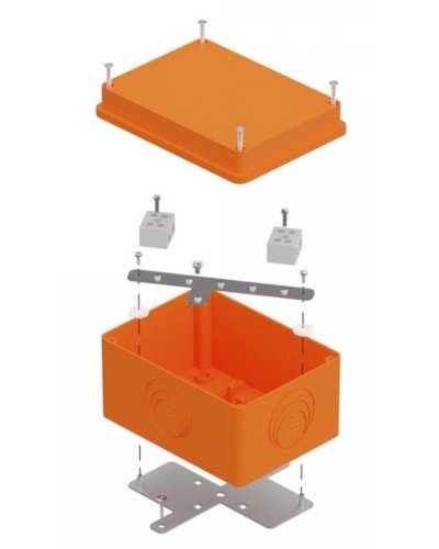 Коробка огнестойкая 150х110х90 E15-E120 для о/п (40-0351-FR10.0-4). Коробка огнестойкая для открытой установки. Промрукав в Вологде