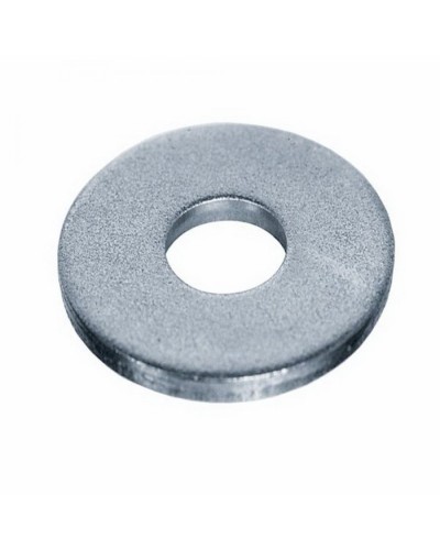 Шайба с широкими полями (кузовная) оцинкованная M12 (DIN 9021) (100 шт) (PR08.3927). Шайба с широкими полями. Промрукав в Вологде