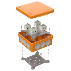 Коробка огнестойкая для о/п двухкомпонентная 60-0303-FR6.0-8 Е15-Е120 100х100х40 Промрукав. Коробка огнестойкая. Промрукав