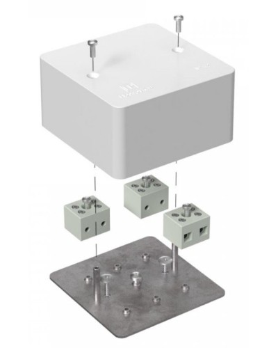 Коробка огнестойкая 103х103х45 (40-0470-FR2.5-6). Коробка огнестойкая для открытой установки. Промрукав в Вологде