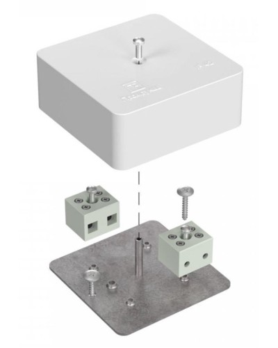 Коробка огнестойкая 75х75х30 (40-0450-FR6.0-4). Коробка огнестойкая для открытой установки. Промрукав в Вологде