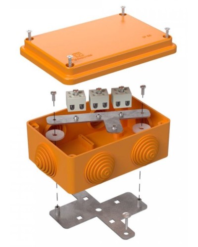 Коробка огнестойкая 120х80х50 (40-0340-FR2.5-6). Коробка огнестойкая для открытой установки. Промрукав в Вологде