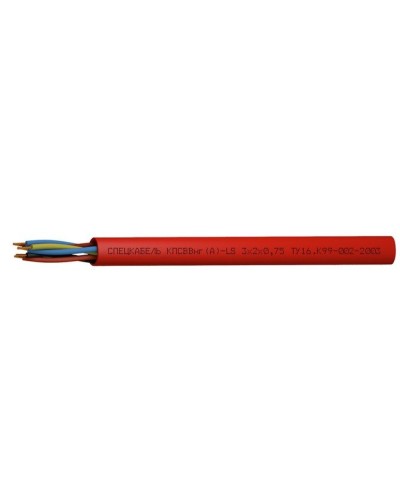 КПСВВнг(А)-LS 3х2х1,5 (Спецкабель). Кабель симметричный для систем сигнализации и управления, групповой прокладки, с пониженным дымо- и газовыделением. Спецкабель в Вологде