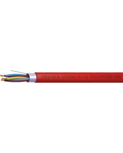 КПСВЭВнг(А)-LS 2х2х1,5 (Спецкабель). Кабель для систем пожарной и охранной сигнализации, с пониженным дымо- и газовыделением. Спецкабель в Вологде