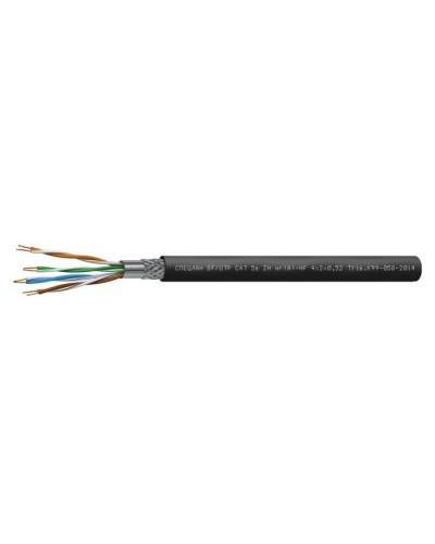 СПЕЦЛАН SF/UTP Cat 5e ZH нг(А)-HF 1х2х0,52. Кабель «витая пара» (LAN) для структурированных систем связи. Спецкабель в Вологде