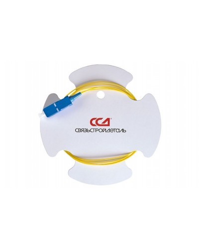 ШОС-SM/0.9 мм-SC/UPC-p/t -1.0м (130201-02538). Пигтейл оптический. ССД (Связьстройдеталь) в Вологде