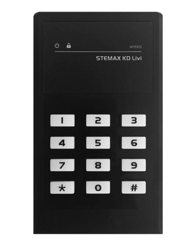 STEMAX KD Livi (черный). Беспроводная кнопочная кодовая панель. Стелс НПП в Вологде