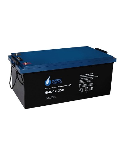HML-12-250. Аккумулятор герметичный свинцово-кислотный. Связь инжиниринг в Вологде