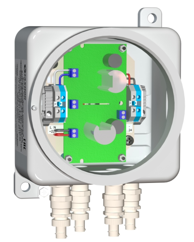 БПУ-2-220VAC-24VDC/2,0A ВБ. Блок питания уличный взрывозащищенный. Тахион в Вологде