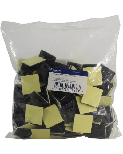 CTM2525-50BK (50 шт). Площадка для стяжек. 5bites в Вологде