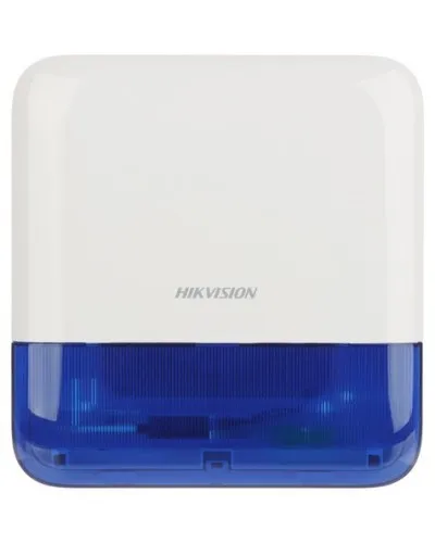 DS-PS1-E-WE Blue Indicator. Оповещатель свето-звуковой радиоканальный уличный. AX PRO Hikvision в Вологде