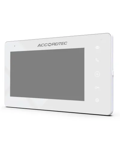 AT-VD720W WH. Монитор домофона цветной с функцией «свободные руки». AccordTec в Вологде