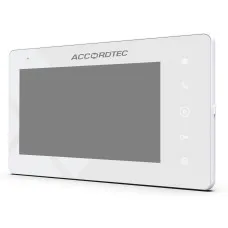 AT-VD710W WH. Монитор домофона цветной с функцией «свободные руки». AccordTec