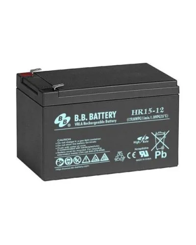 B.B. Battery HR 15-12. Аккумулятор герметичный свинцово-кислотный. B.B. Battery в Вологде