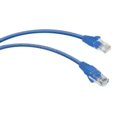 PC-UTP-RJ45-Cat.6-1.5m-BL (8678c), синий. Патч-корд медный. CABEUS