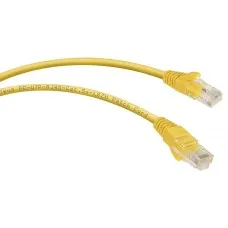 PC-UTP-RJ45-Cat.5e-2m-YL-LSZH (9499c), желтый. Патч-корд медный. CABEUS