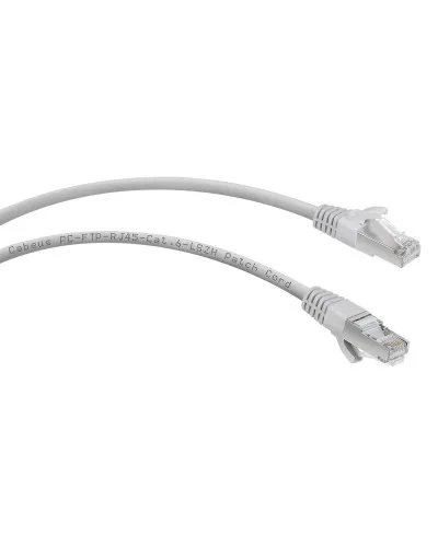 PC-FTP-RJ45-Cat.6-10m-LSZH (7913c), серый. Патч-корд медный. CABEUS в Вологде